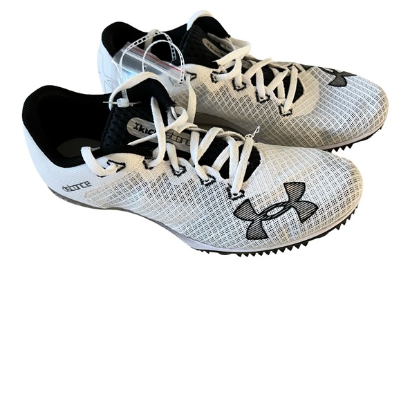 Under Armour Other - NWT: Under Armour Unisex Adult-Kick Distance 4 Track Spikes white M 10/ W 11.5